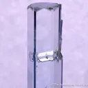 Aquamarine included in Beryl var. Aquamarine - image 3