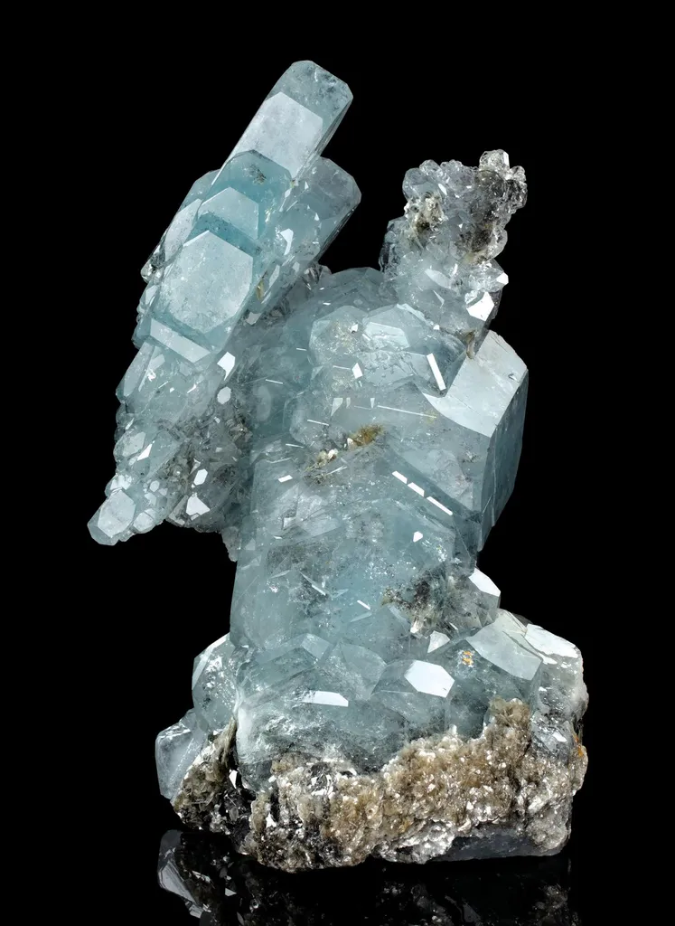 Aquamarine, Muscovite image