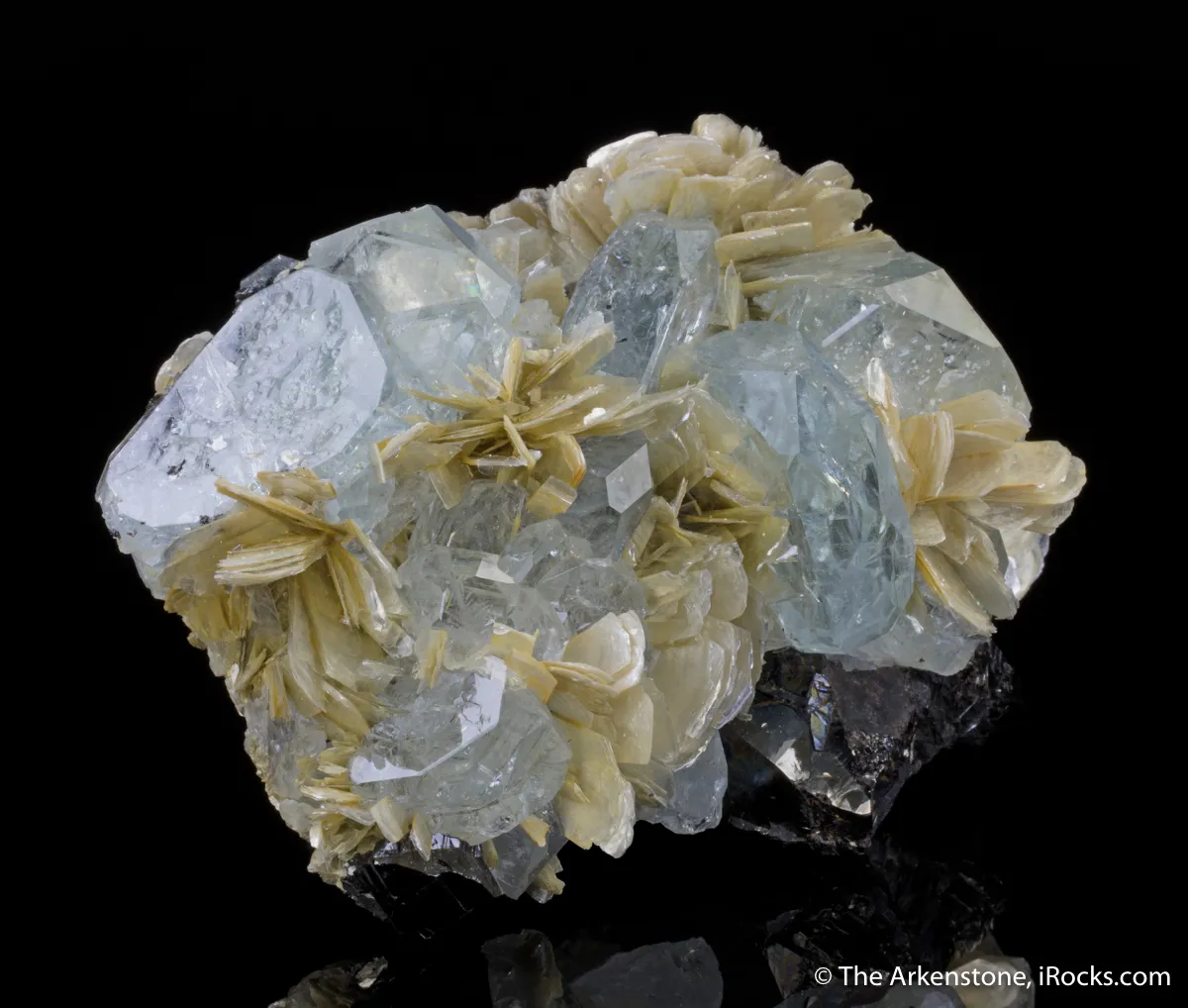 Aquamarine, Muscovite, Cassiterite - image 4