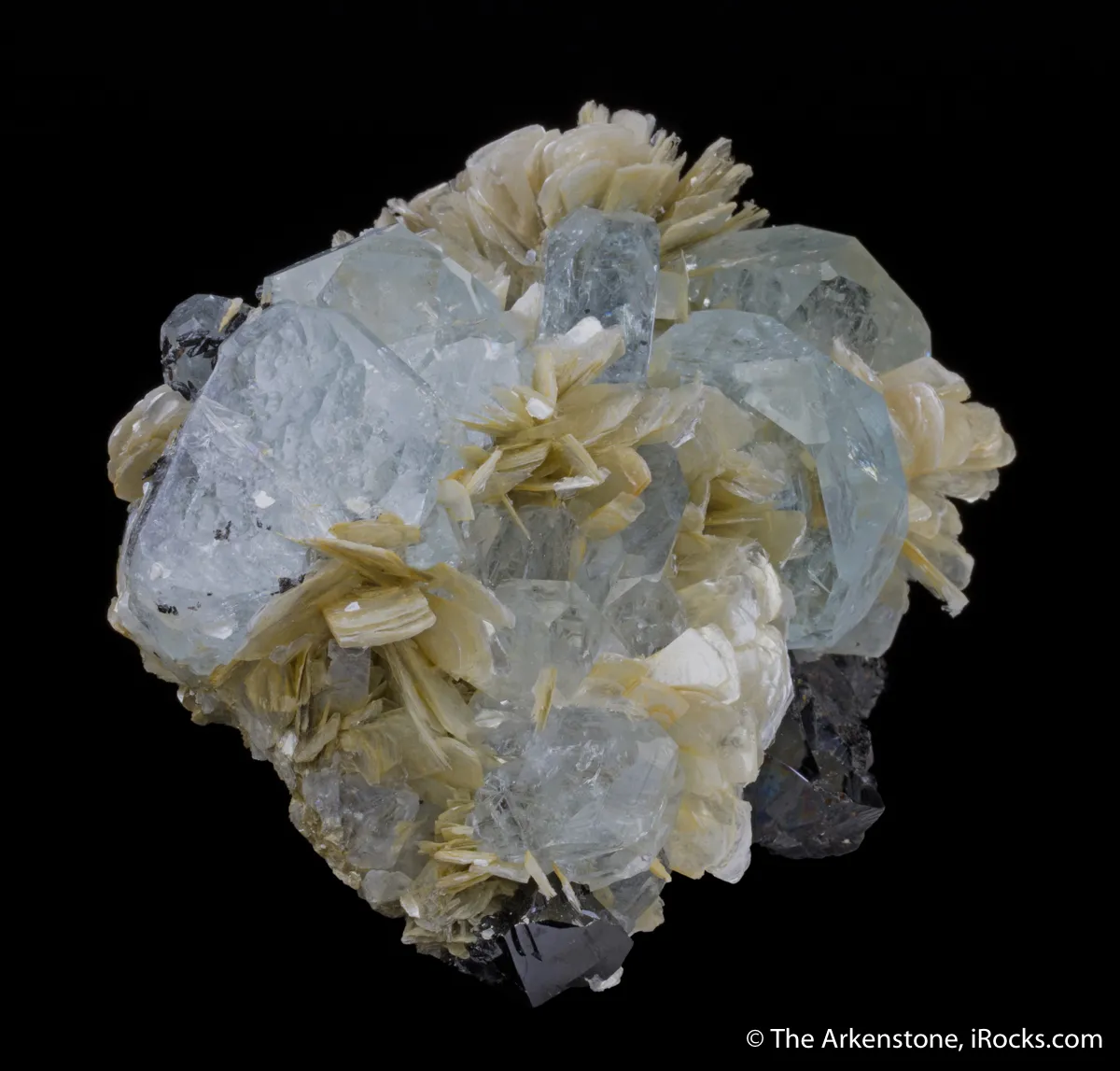 Aquamarine, Muscovite, Cassiterite - image 5