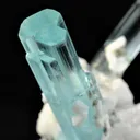 Aquamarine on Albite - image 5