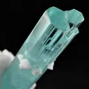 Aquamarine on Albite - image 4
