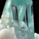 Aquamarine on Albite - image 2