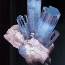 Aquamarine on Albite - image 4