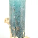 Aquamarine on Feldspar - image 2