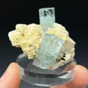 Aquamarine on Feldspar - image 5