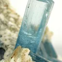 Aquamarine on Feldspar - image 3