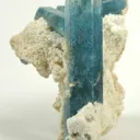 Aquamarine on Feldspar - image 1
