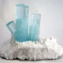 Aquamarine on Feldspar - image 3