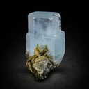 Aquamarine on Muscovite - image 1