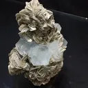 Aquamarine on Muscovite (complete 360) - image 3
