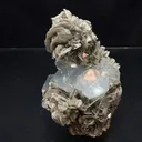 Aquamarine on Muscovite (complete 360) - image 7