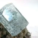 Aquamarine on Muscovite - image 2