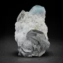 Aquamarine on Muscovite - image 1