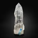Aquamarine on Quartz - image 1