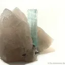 Aquamarine on Quartz - image 4