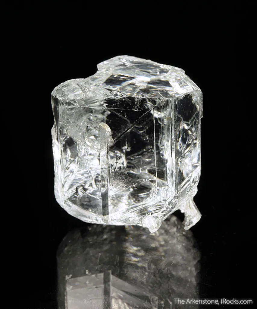 Aquamarine (rough and cut set) - image 3