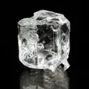 Aquamarine (rough and cut set) - image 3