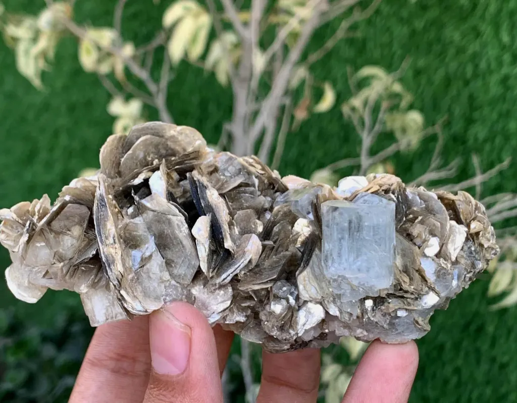 Aquamarine Specimen from Pakistan image