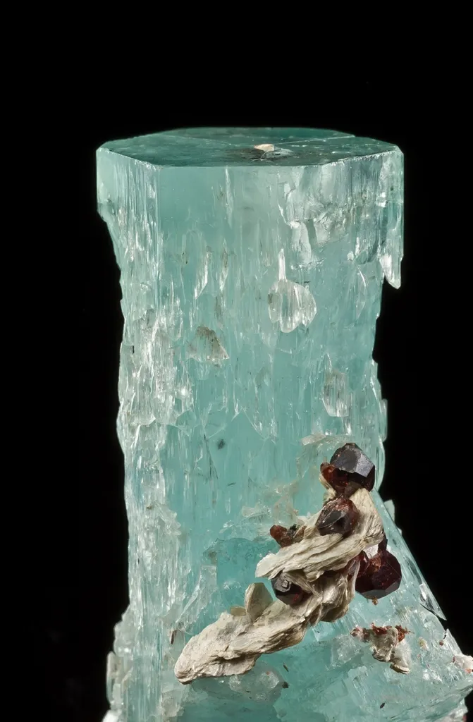 Aquamarine, Spessartine, Mica, Feldspar - image 10
