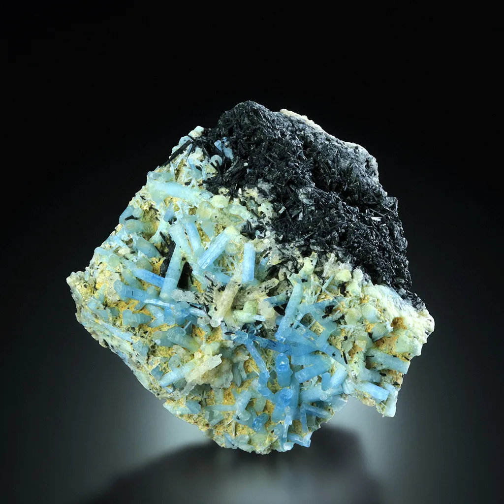 Aquamarine, Tourmaline Schorl & Microcline - image 2