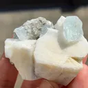 Aquamarine with Albite - image 2