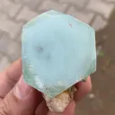 Aquamarine with Albite from Afghanistan - image 5