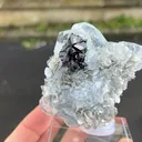 Aquamarine with Cassiterite and Muscovite - image 6