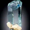 Aquamarine with Cleavelandite - image 1
