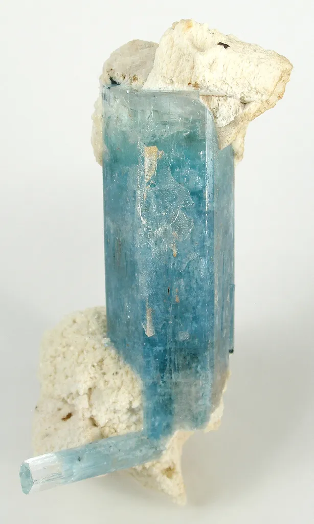 Aquamarine With Feldspar - image 2