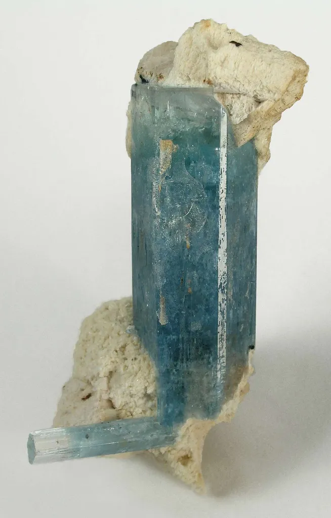 Aquamarine With Feldspar image