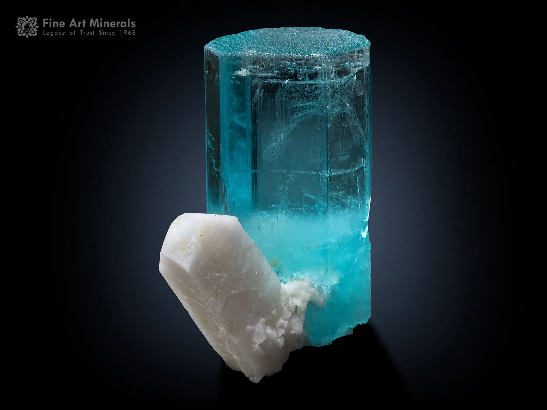 Aquamarine with Feldspar from Pakistan - image 1