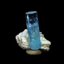 Aquamarine with Feldspar Natural Mineral Specimen - image 1