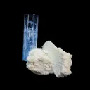 Aquamarine with Feldspar Natural Mineral Specimen - image 3