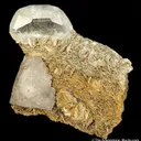 Aquamarine With Fluorite - image 1