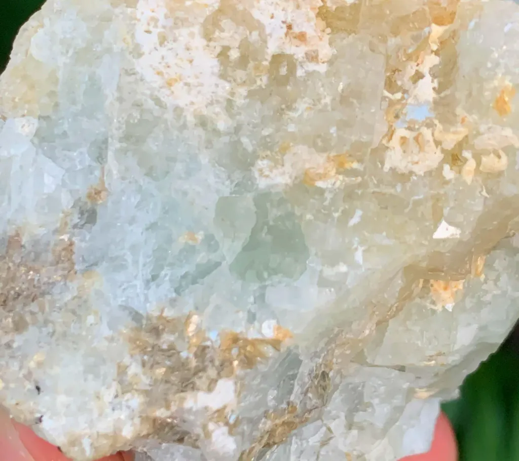 Aquamarine with Fluorite from Pakistan - image 6