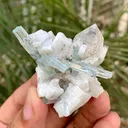 Aquamarine with Hematite Quartz and Feldspar from Shigar valley Pakistan - image 3
