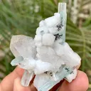Aquamarine with Hematite Quartz and Feldspar from Shigar valley Pakistan - image 6