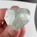 Aquamarine with hematite with moving water bubble from Pakistan - image 5