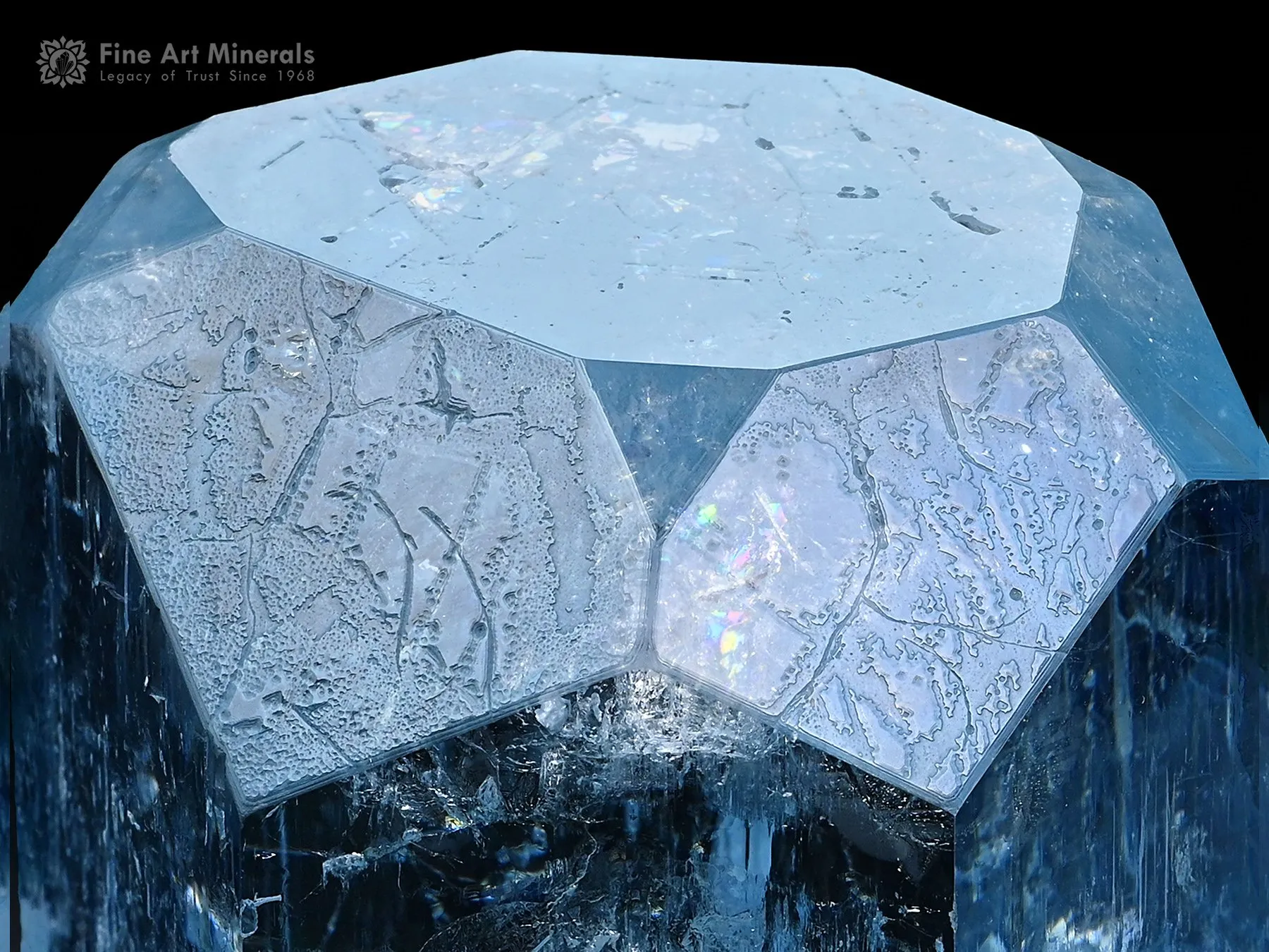 Aquamarine with Mica and Albite from Shigar Pakistan - image 3