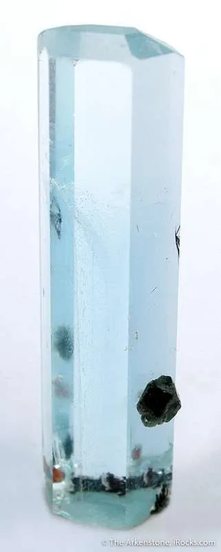 Aquamarine With Microlite image