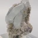 Aquamarine with Muscovite and Microcline Feldspar - image 1