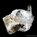 Aquamarine with Quartz and Scheelite - image 4