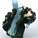 Aquamarine With Schorl - image 2