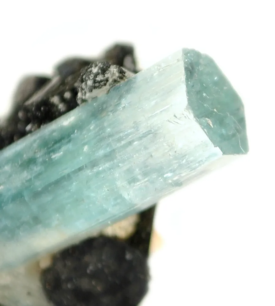 Aquamarine With Schorl - image 3