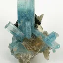 Aquamarine With Schorl - image 1