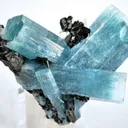 Aquamarine With Schorl - image 2