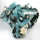 Aquamarine With Schorl - image 1