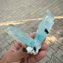 Aquamarine with Schorl – 109 g – Shigar Valley, Gilgit-Baltistan, Pakistan - image 2