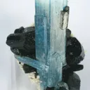 Aquamarine With Schorl - image 1